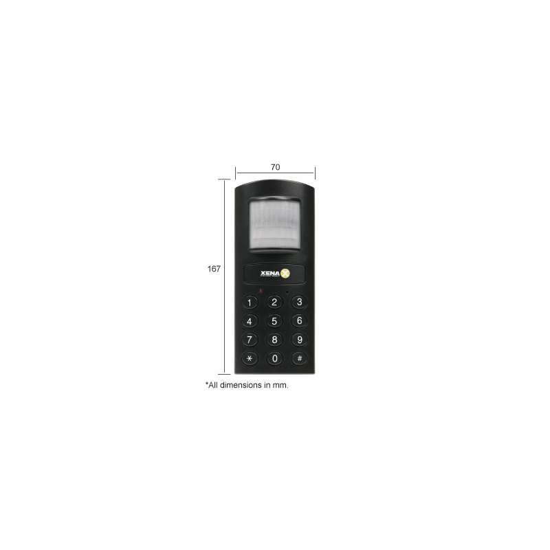XENA XA801 - Alarma & Tastatura & Apelator