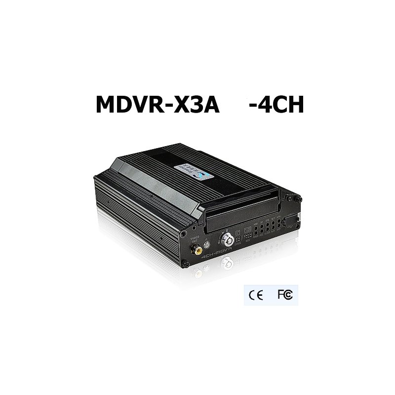 DVR Auto STREAMAX MDVR-X3A - 4CH, cu 3G+WIFI+GPS
