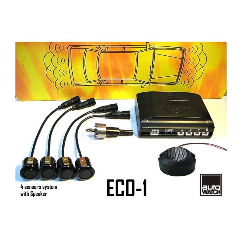 Senzori de Parcare AUTOWATCH ECO-1 cu 4 Senzori