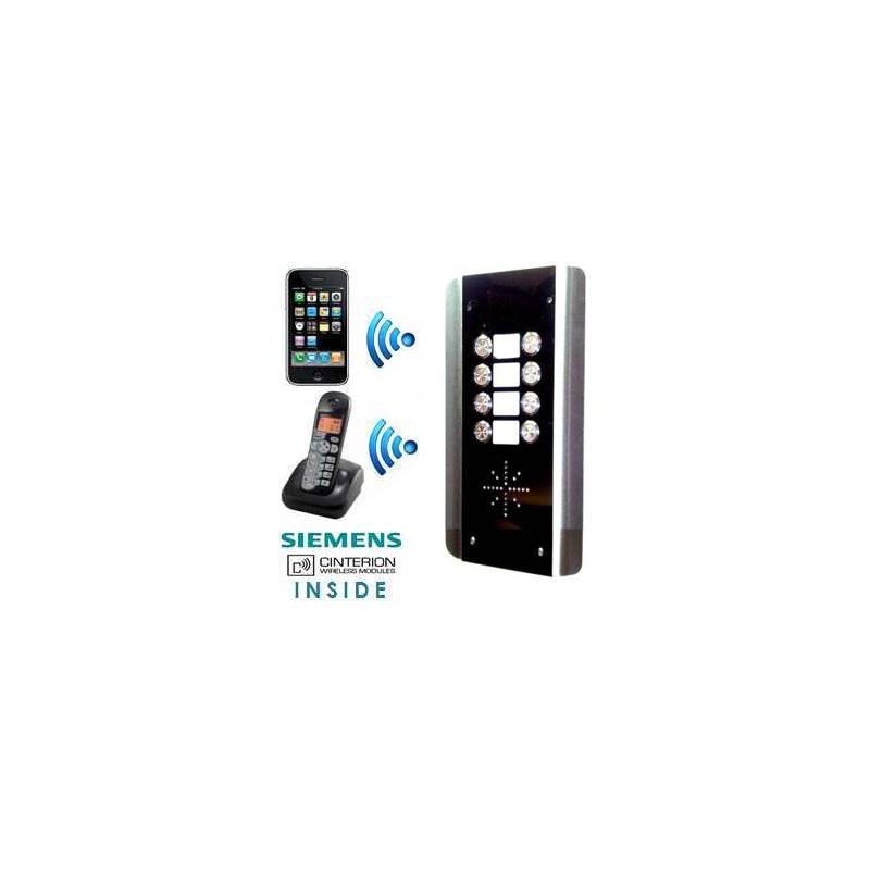 Interfon GSM Wireless Fara Fir AES GSM-800AB pentru 2 la 10 Familii