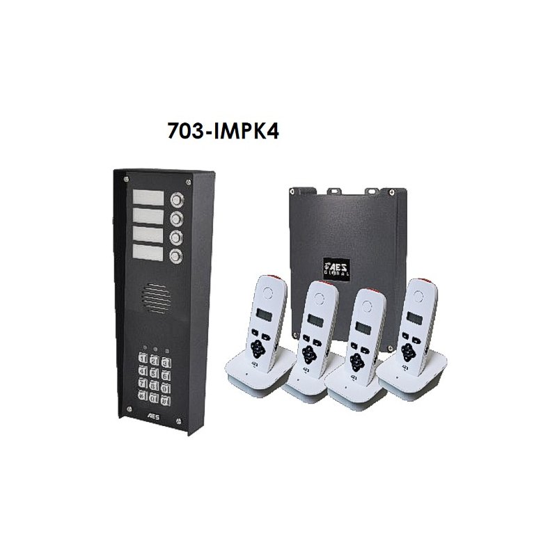 Interfon Radio Wireless AES 703