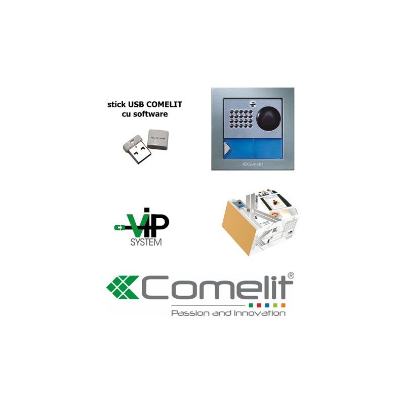 Videointerfon IP Wireless Fara Fir COMELIT VIP-S 8501
