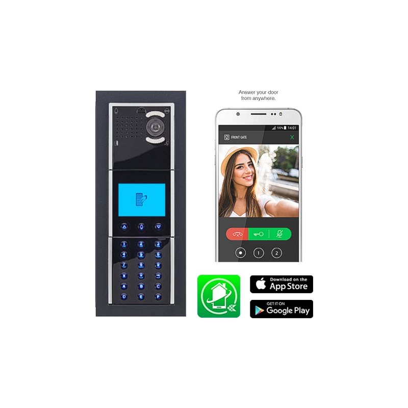 Videointerfon IP Wireless Fara Fir COMELIT VIP IKALL-MOBILE pentru bloc si ansambluri rezidentiale